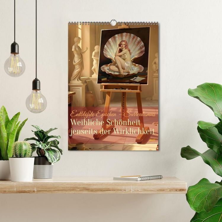 Produktbild: Entbl&ouml;&szlig;te Epochen &ndash; Surrealismus (Wandkalender 2027 DIN A3 hoch), CALVENDO Monatskalender