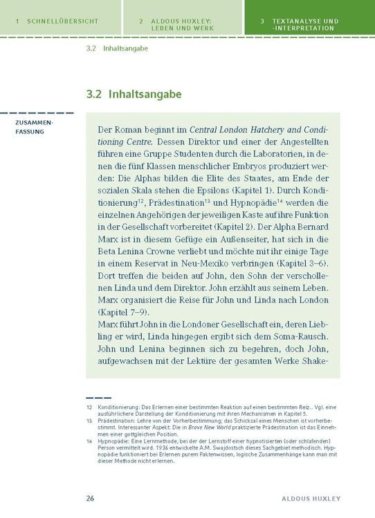 Brave New World - Schöne neue Welt von Aldous Huxley.