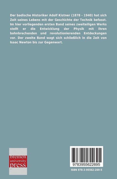 Produktbild: Geschichte der Physik 2
