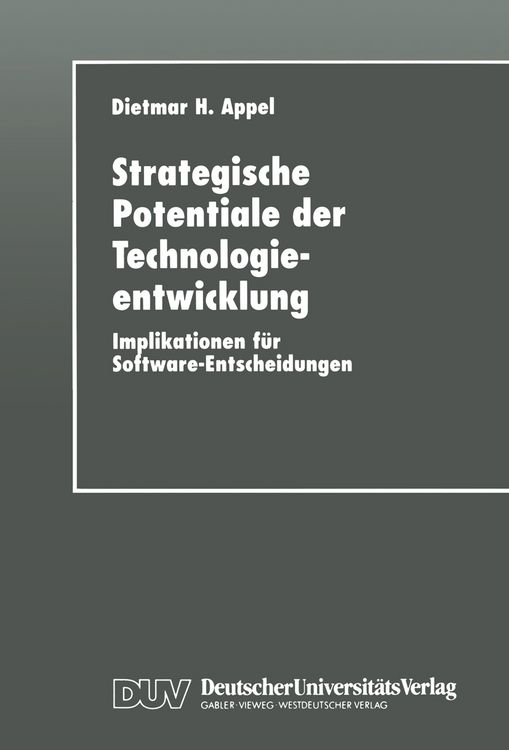 Produktbild: Strategische Potentiale der Technologieentwicklung