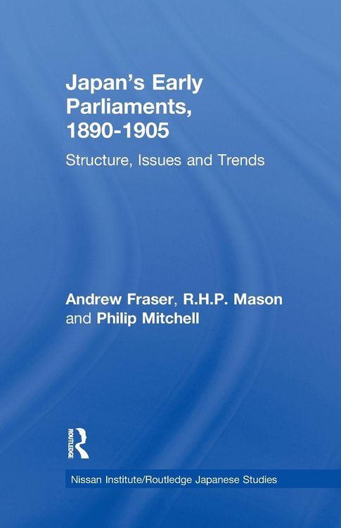 Produktbild: Japan's Early Parliaments, 1890-1905