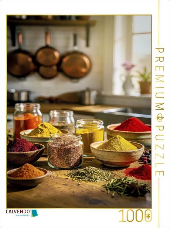 Produktbild: CALVENDO Puzzle Kochen. Leben. Lieben. | 1000 Teile Lege-Gr&ouml;&szlig;e 64x48cm Foto-Puzzle f&uuml;r gl&uuml;ckliche Stunden