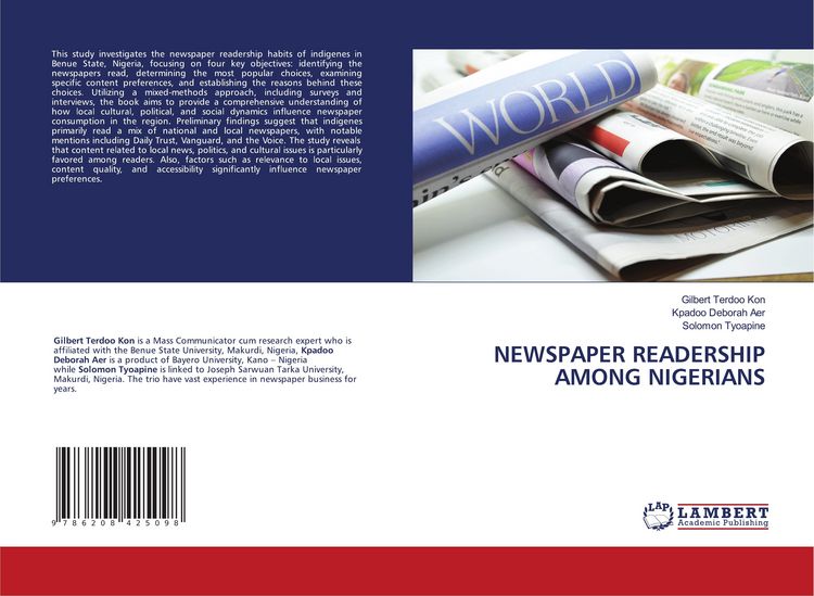 Produktbild: NEWSPAPER READERSHIP AMONG NIGERIANS
