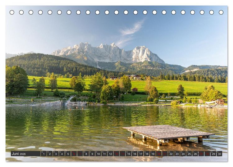 Produktbild: Seen in &Ouml;sterreich (Tischkalender 2026 DIN A5 quer), CALVENDO Monatskalender