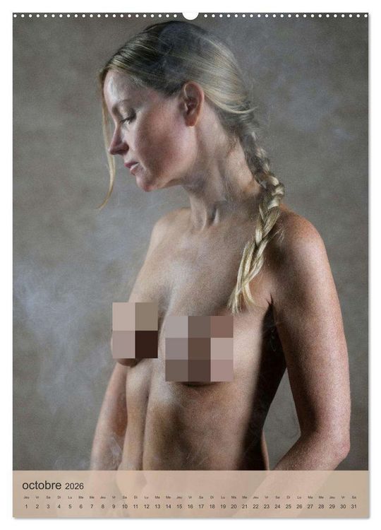Produktbild: L'art du nu (Calendrier mural 2026 DIN A2 horizontal), CALVENDO calendrier mensuel