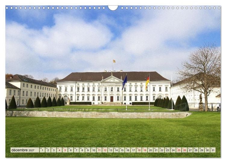 Produktbild: Berlin - dans le centre historique (Calendrier mural 2027 DIN A3 vertical), CALVENDO calendrier mensuel