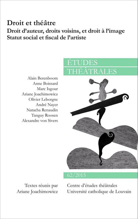 Produktbild: Droit et theatre