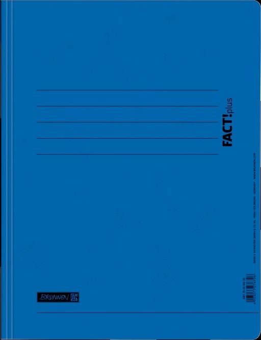 Produktbild: Schnellhefter FACT!plus blau