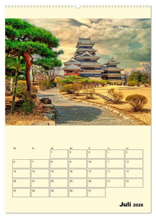 Produktbild: Japan - Hightech und viel Tradition (hochwertiger Premium Wandkalender 2026 DIN A2 hoch), Kunstdruck in Hochglanz