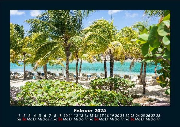 Produktbild: Karibik 2025 Fotokalender DIN A5
