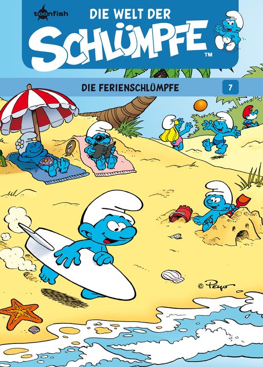 Produktbild: Die Welt der Schl&uuml;mpfe Bd. 7 - Die Ferienschl&uuml;mpfe
