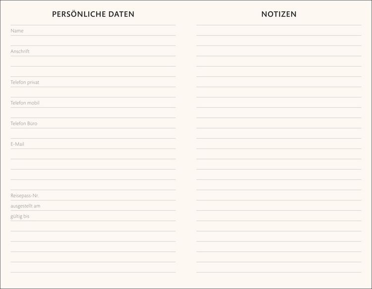 Produktbild: Kombitimer schwarz klein 2027
