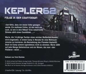 Produktbild: Kepler62 Folge 2: Der Countdown