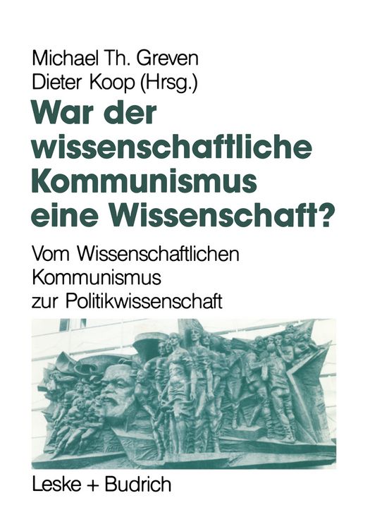Produktbild: War der Wissenschaftliche Kommunismus eine Wissenschaft?