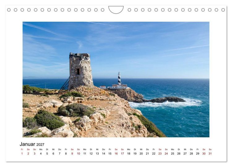 Produktbild: Mallorca - Stille Orte (Wandkalender 2027 DIN A4 quer), CALVENDO Monatskalender