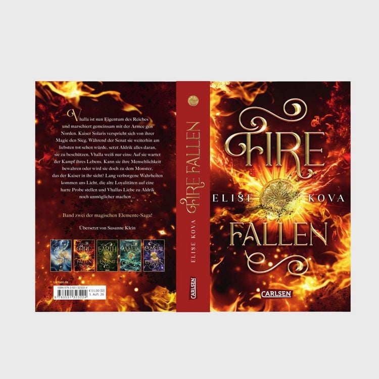 Produktbild: Fire Fallen (Die Chroniken von Solaris 2)