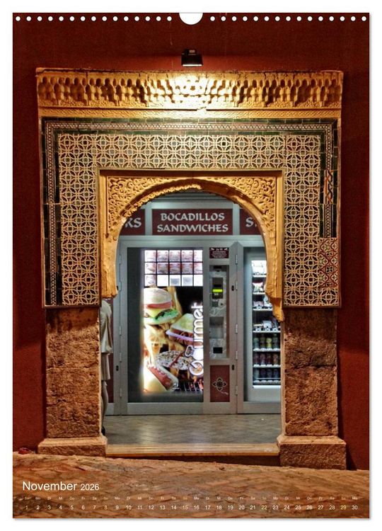 Produktbild: Andalusische Momente (Wandkalender 2026 DIN A3 hoch), CALVENDO Monatskalender