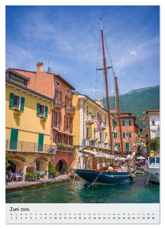 Produktbild: Malcesine - Eine Perle des Gardasees (Wandkalender 2026 DIN A4 hoch), CALVENDO Monatskalender