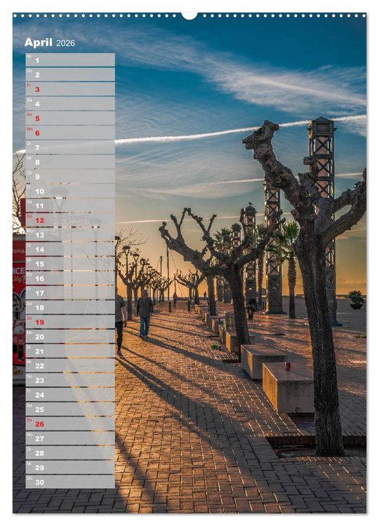 Produktbild: Barcelona - Eine St&auml;dtereise (Wandkalender 2026 DIN A2 hoch), CALVENDO Monatskalender