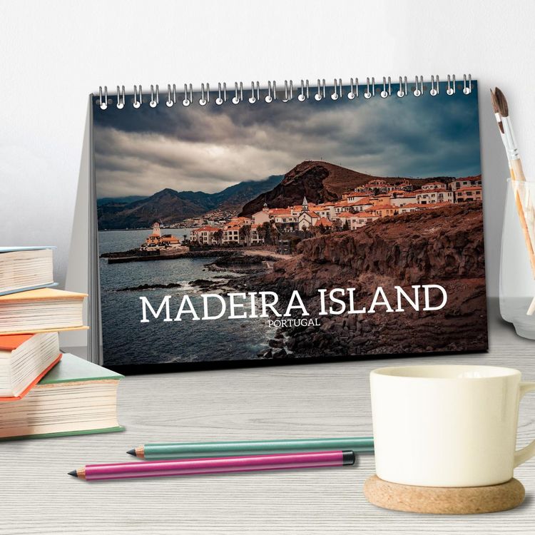 Produktbild: Madeira Island - Portugal (Desk Calendar 2026 DIN A5 landscape), CALVENDO 12 Month DeskCalendar