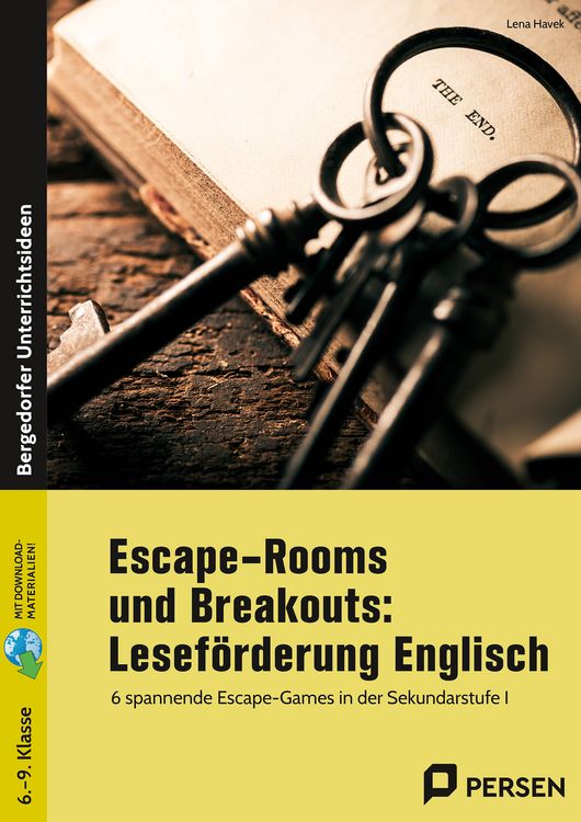 Produktbild: Escape-Rooms und Breakouts: Lesef&ouml;rderung Englisch