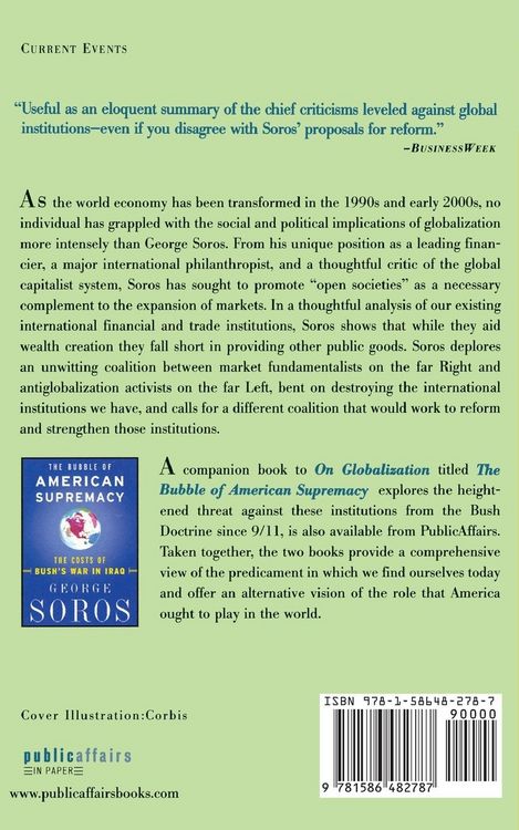 Produktbild: George Soros on Globalization