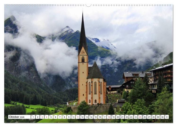 Produktbild: Mein &Ouml;sterreich. Eine Reise durch die Bundesl&auml;nder (Wandkalender 2026 DIN A2 quer), CALVENDO Monatskalender