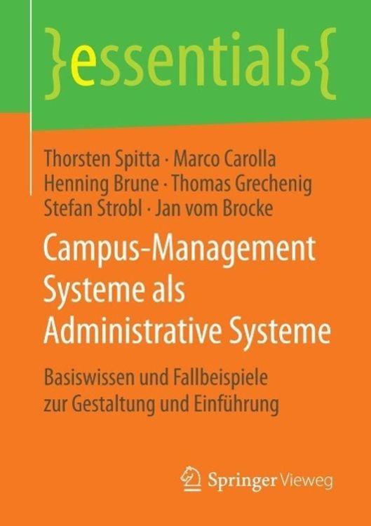 Bild vom Artikel Campus-Management Systeme als Administrative Systeme vom Autor Thorsten Spitta