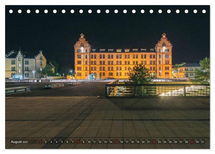 Produktbild: Osnabr&uuml;ck f&uuml;r Nachtschw&auml;rmer (Tischkalender 2027 DIN A5 quer), CALVENDO Monatskalender