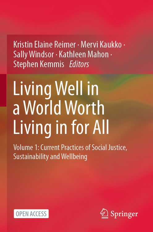 Produktbild: Living Well in a World Worth Living in for All
