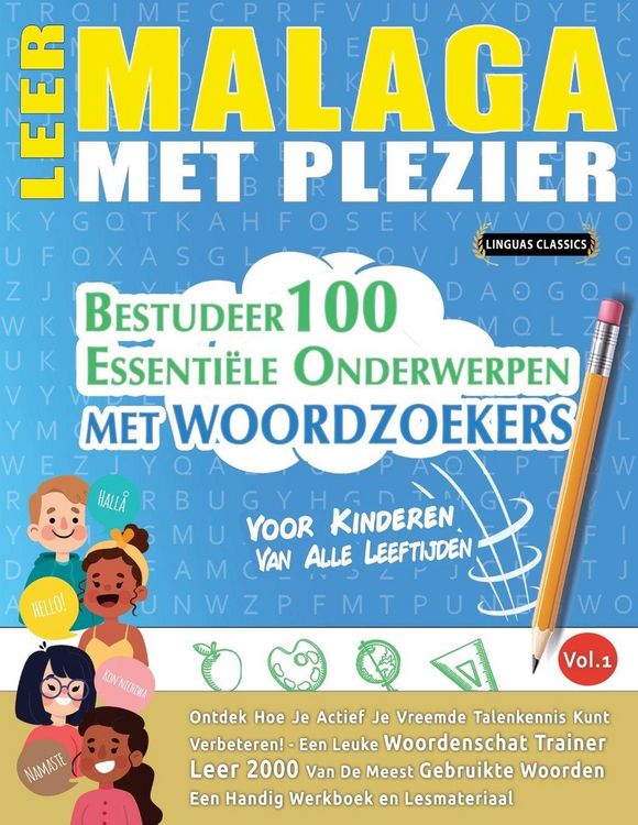 Produktbild: LEER MALAGA MET PLEZIER - VOOR KINDEREN