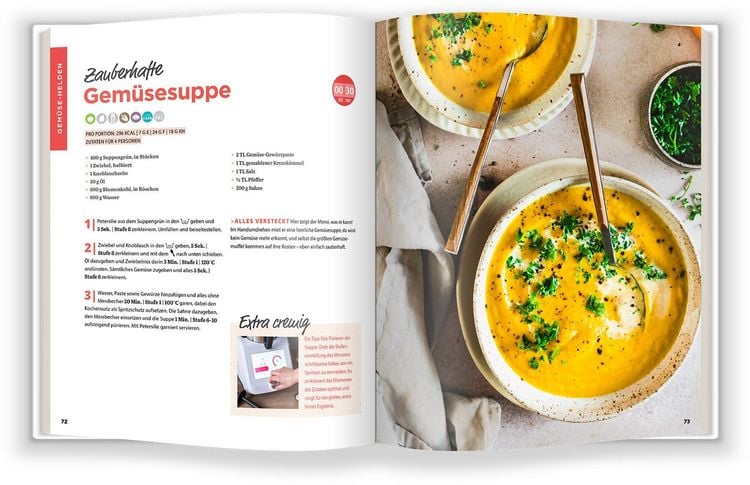 Produktbild: Monsieur cuisine by ZauberMix &ndash; Familienkochbuch