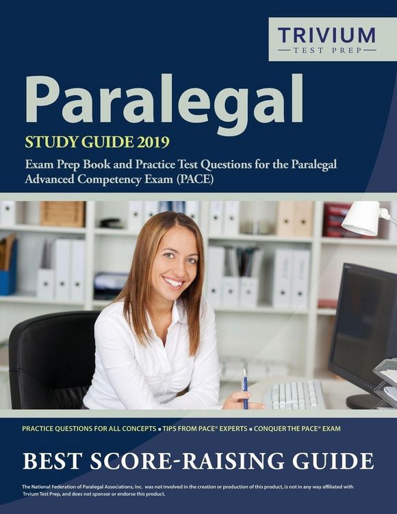 Produktbild: Paralegal Study Guide 2019