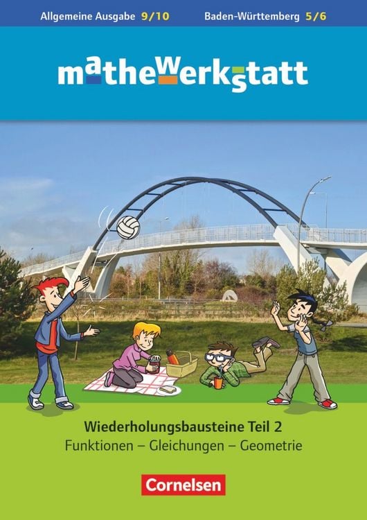 Produktbild: Mathewerkstatt 10. Schuljahr - Mittlerer Schulabschluss - Allgemeine Ausgabe - Wiederholungsbausteine