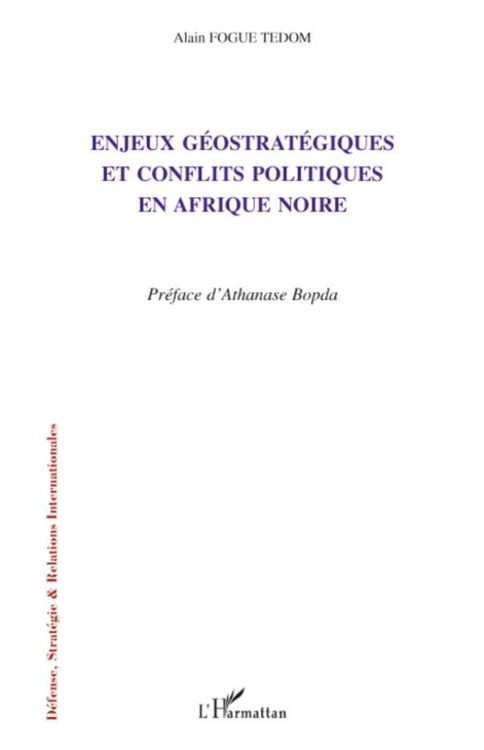 Produktbild: Enjeux g&eacute;ostrat&eacute;giques et conflits politiques en Afrique noire