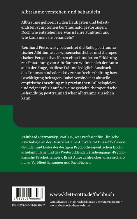 Produktbild: Albtr&auml;ume und Trauma (Traumafolgest&ouml;rungen, Bd. 6)