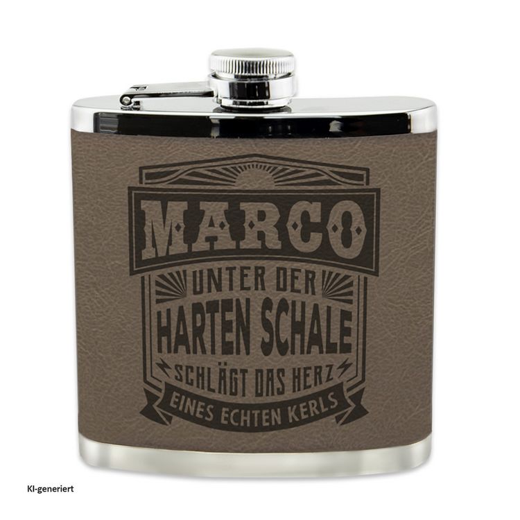 Produktbild: HTI-Living Echter Kerl Flachmann Marco Echter Kerl Flachmann Marco