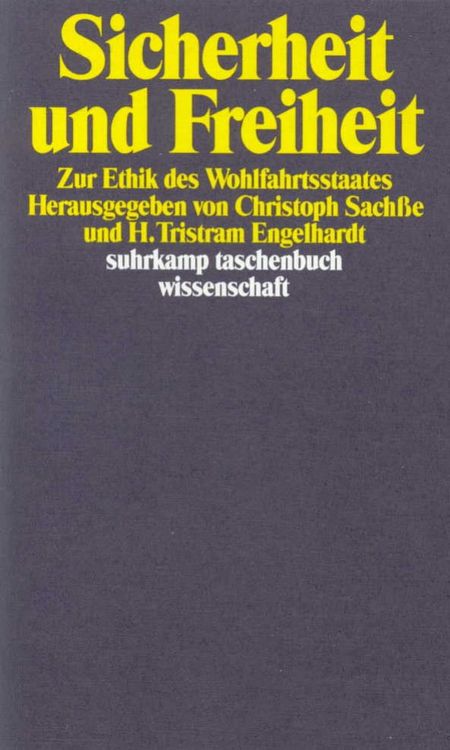 Produktbild: Sicherheit und Freiheit