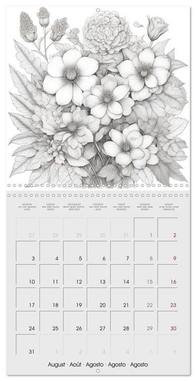 Produktbild: Le monde v&eacute;g&eacute;tal (Calendrier mural carr&eacute; 2026 30x30 cm) Calendrier double avec une page pour vos prises de notes