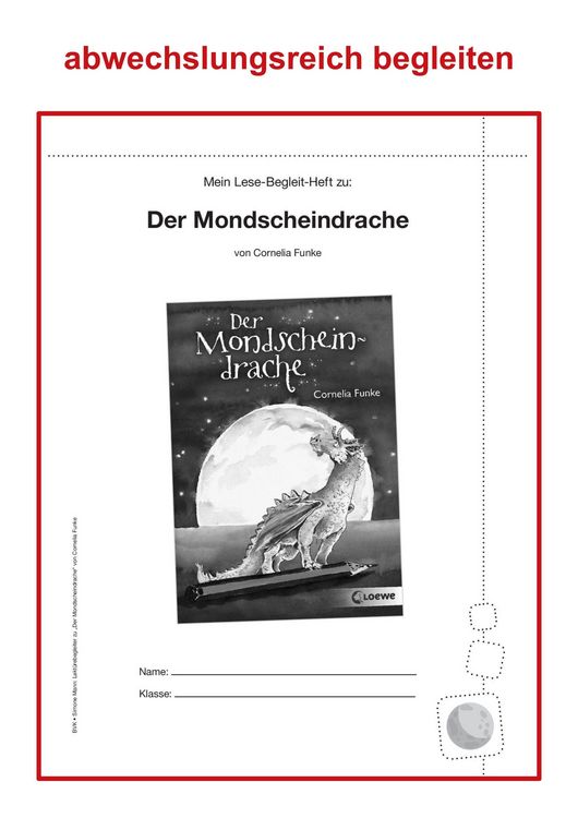 Produktbild: Lekt&uuml;rebegleiter &ndash; kompakt und differenziert: Der Mondscheindrache