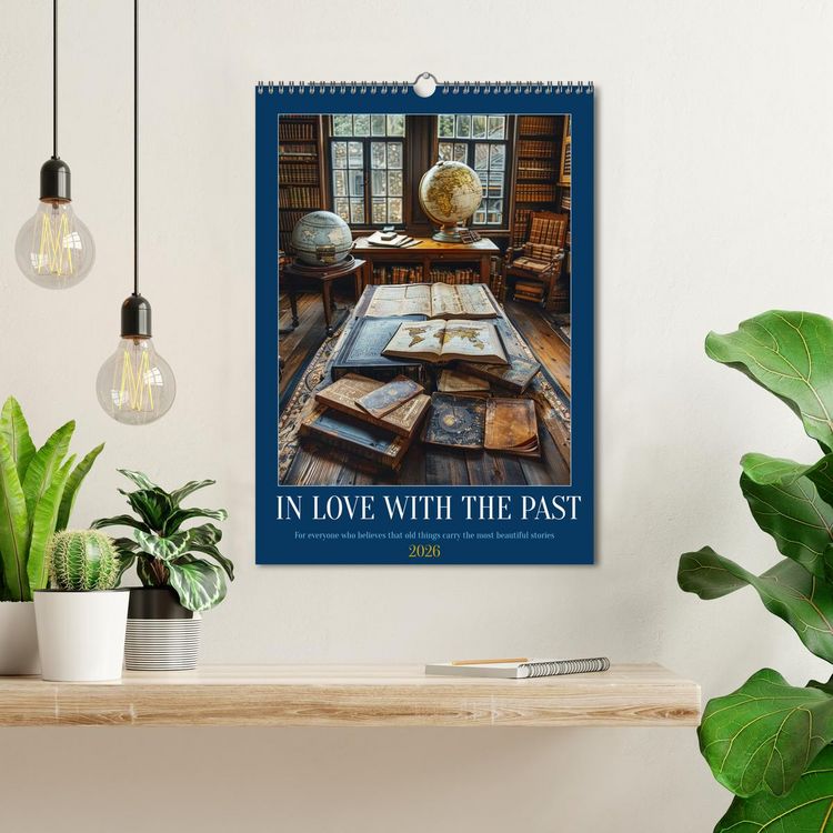 Produktbild: In Love with the Past (Wall Calendar 2026 DIN A3 portrait), CALVENDO 12 Month Wall Calendar