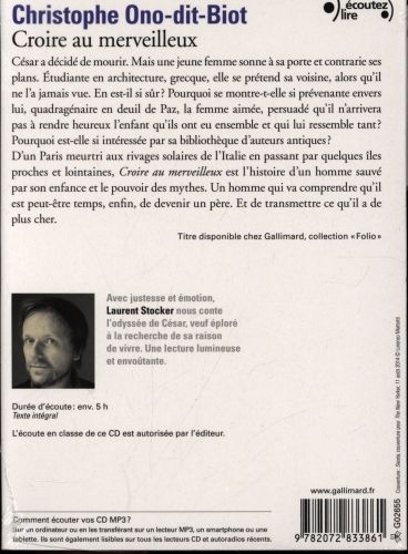 Produktbild: Croire au merveilleux, Audio-CD