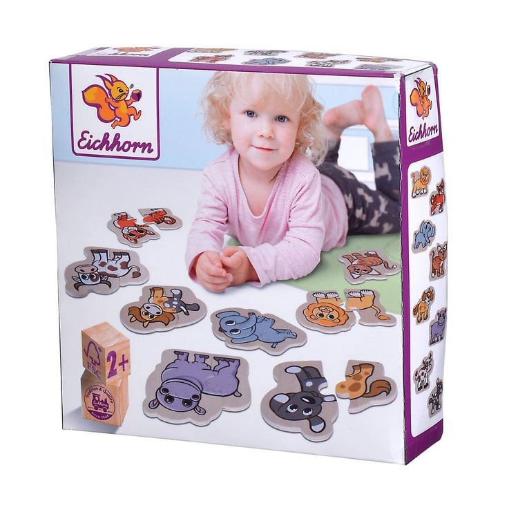 Produktbild: Eichhorn Tierpuzzle 16-tlg.