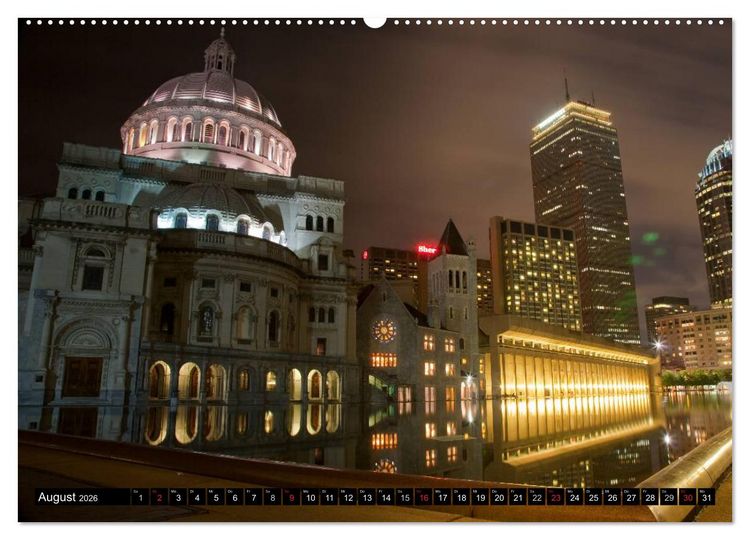 Produktbild: Blickpunkte der USA (Wandkalender 2026 DIN A2 quer), CALVENDO Monatskalender