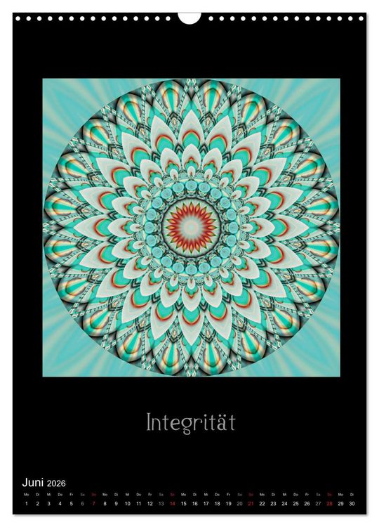 Produktbild: Mandalas - Spiegel der Seele (Wandkalender 2026 DIN A3 hoch), CALVENDO Monatskalender