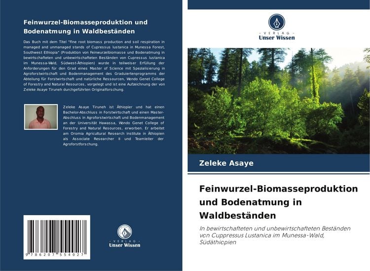 Produktbild: Feinwurzel-Biomasseproduktion und Bodenatmung in Waldbest&auml;nden