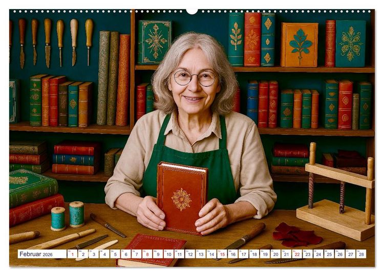 Produktbild: Traditionelle Gewerke (hochwertiger Premium Wandkalender 2026 DIN A2 quer), Kunstdruck in Hochglanz