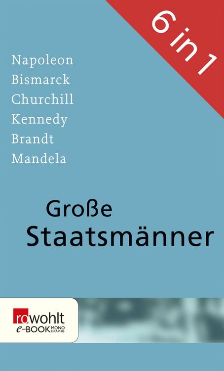 Produktbild: Gro&szlig;e Staatsm&auml;nner