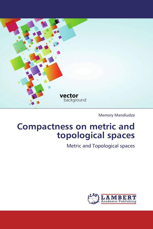 Produktbild: Compactness on metric and topological spaces