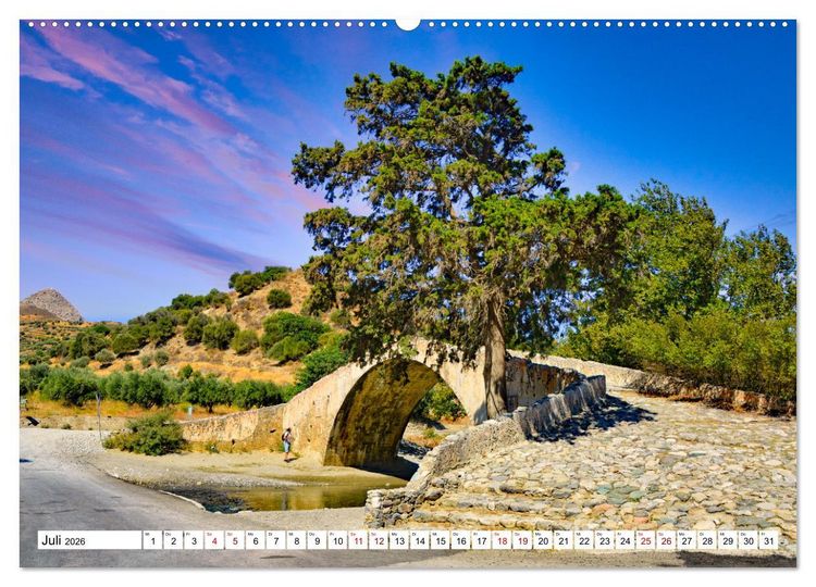 Produktbild: Idylle auf Kreta (Wandkalender 2026 DIN A2 quer), CALVENDO Monatskalender